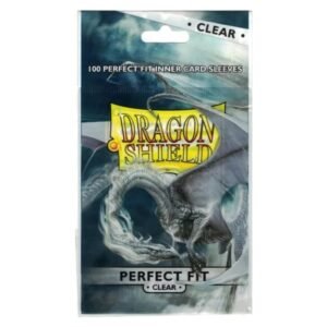 Fundas Dragon Shield Perfect Fit Transparentes (100 fundas, tamaño estándar)