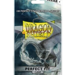 Fundas Dragon Shield Perfect Fit Transparentes (100 fundas, tamaño estándar)