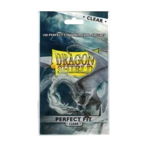 Fundas Dragon Shield Perfect Fit Transparentes (100 fundas, tamaño estándar)